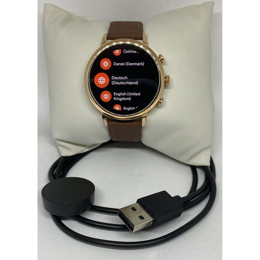 Fossil Gen 4 Authentic Digital Dial Smart Watch Custom Band FTW6031 DC65
